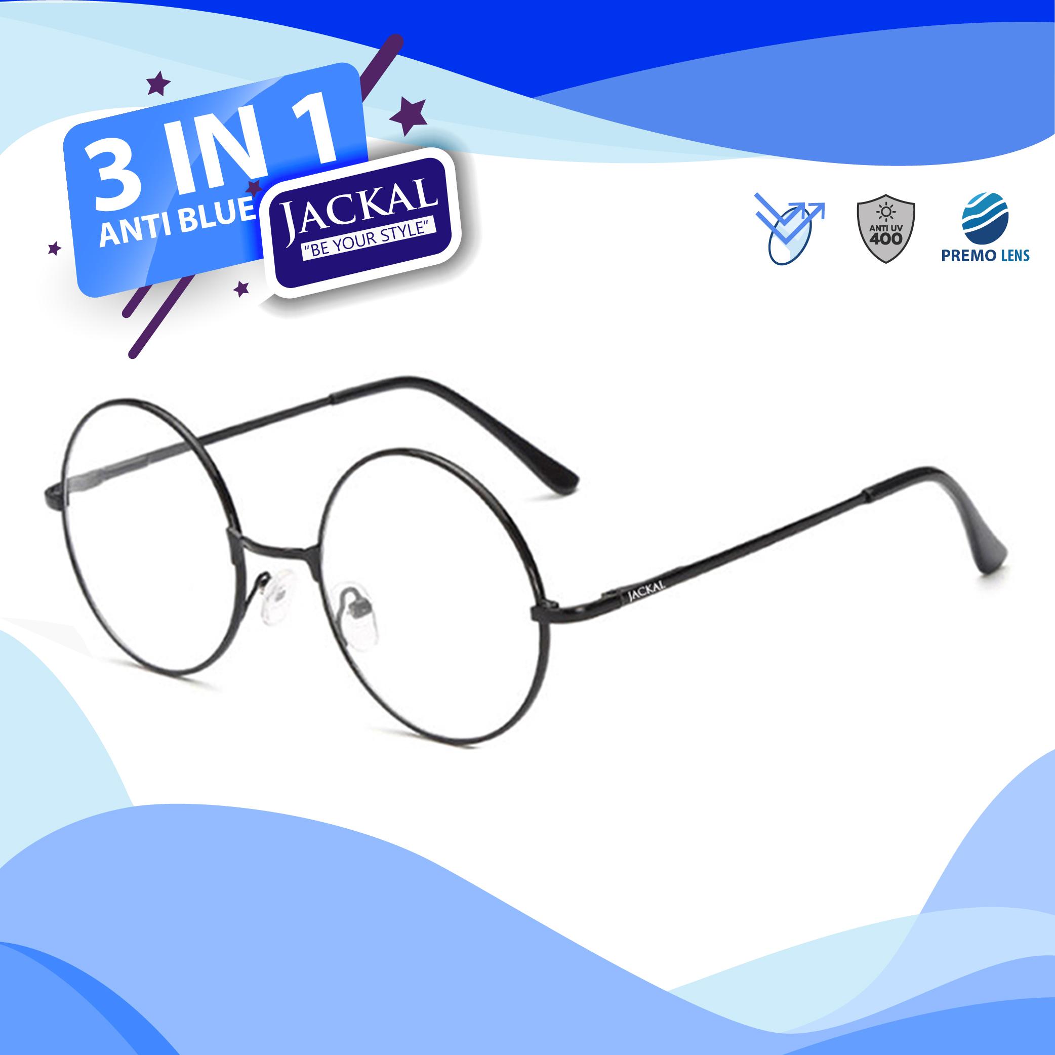 JACKAL แว่นกรองแสงสีฟ้า รุ่น OP024BLB - PREMO Lens เคลือบมัลติโค้ด สุดยอดเทคโนโลยีเลนส์ใหม่จากญี่ปุ่น