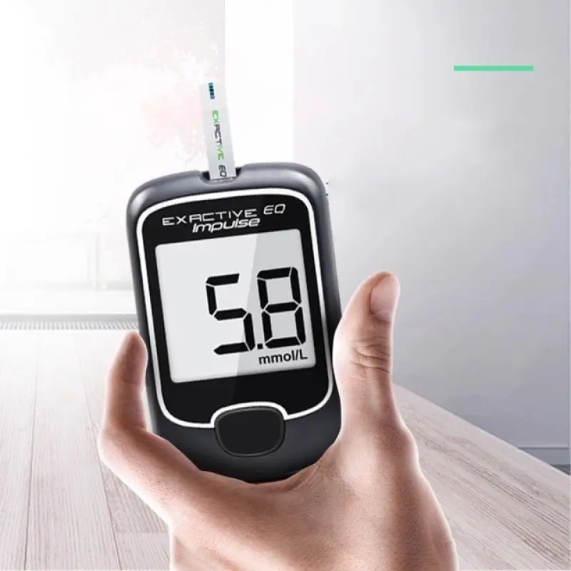 ภาพสินค้าลดพิเศษ เครื่องตรวจน้ำตาลในเลือด Exactive EQ Impulse Blood Gl Meter เครื่องตรวจน้ำตาล จากร้าน iHealth for your Health บน Lazada ภาพที่ 4