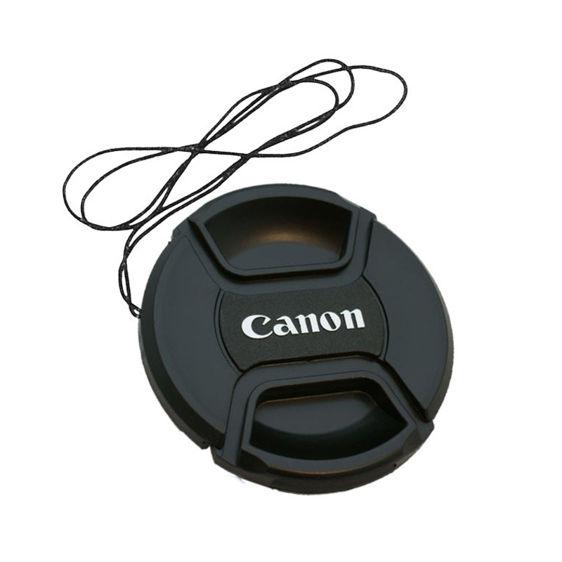 Canon Lens Cap ฝาปิดหน้าเลนส์ แคนอน ขนาด 49 52 55 58 62 67 72 77 mm.