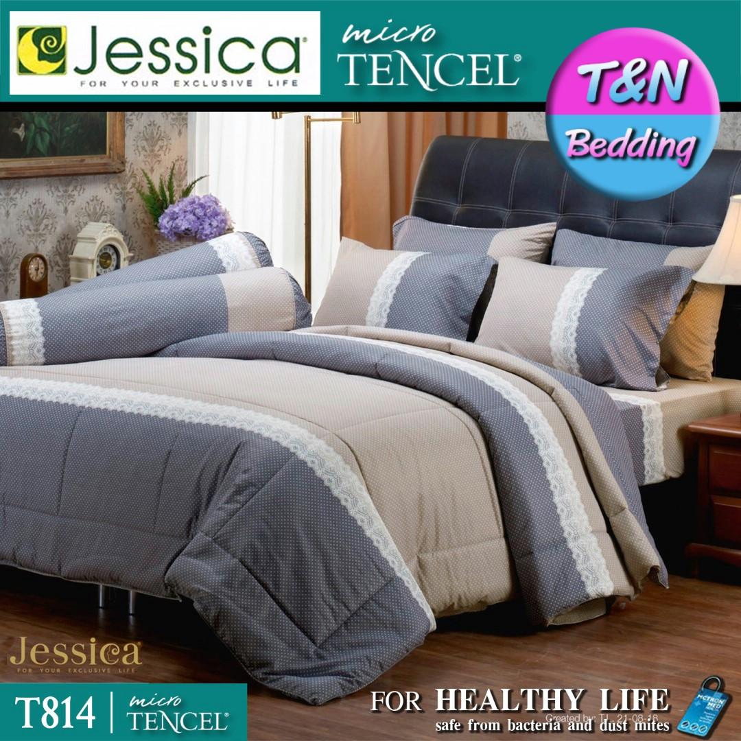 Jessica microTencel ชุดผ้าปู (ขนาด 3.5 / 5 / 6ฟุต) (ไม่รวมผ้านวม) T812 ...