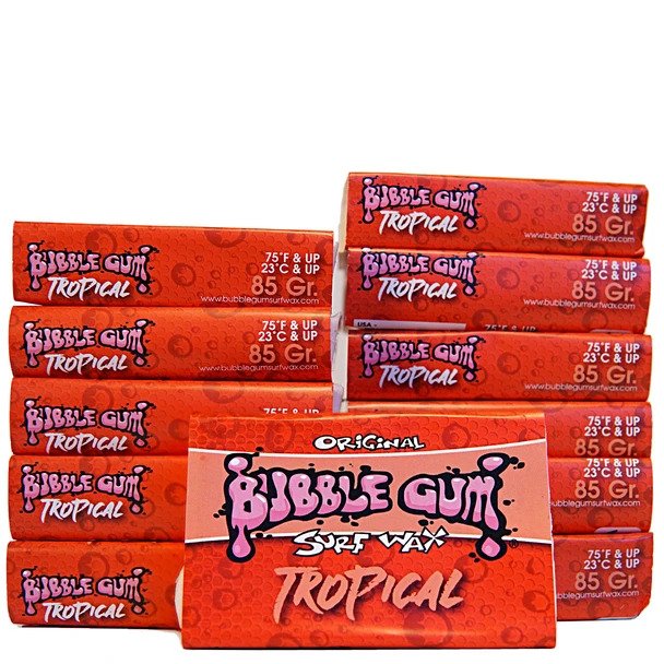 Bubblegum Surf Wax TropicalSurfboard Wax Sticky for surfboards