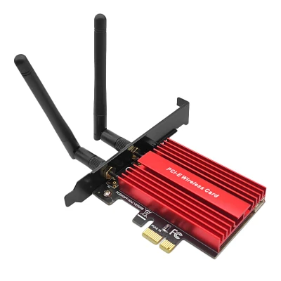 AX200 WIFI6 Wireless Network Card PCI-E to NGFF M.2 WIFI Wireless Module Bluetooth5.1 Desktop Gigabit Network Card