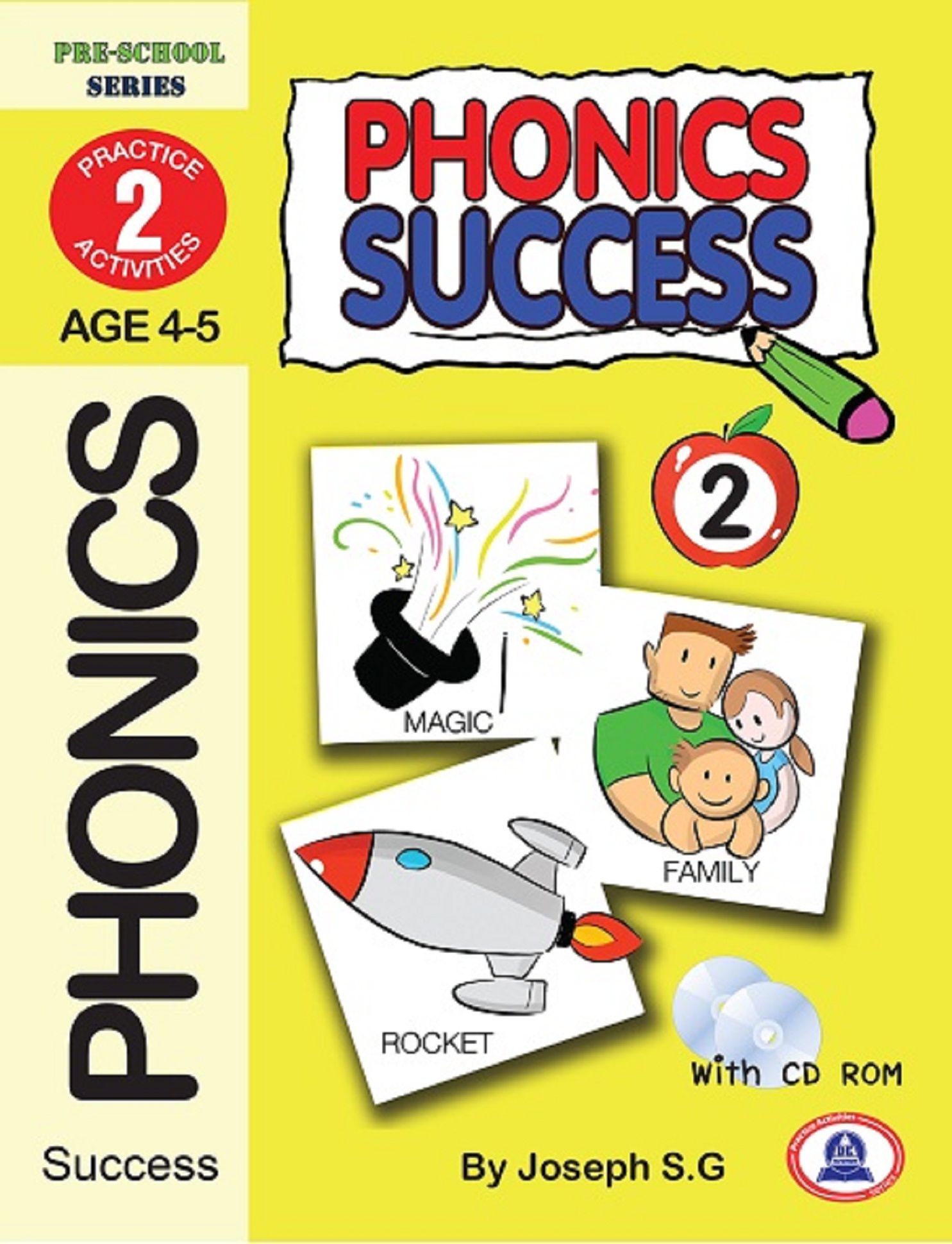 หนังสือเรียนเสริม Phonics Success เล่ม 2 +CD-ROM