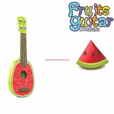 ผลไม้ อูคูเลเล่ มี 4 สตริง กีต้าร์ ตั้งโช Toy เครื่องดนตรี For Kids Gift ของตั้งโช fruits guitar ukuiele