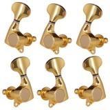 BolehDeals Tuning Pegs String Tuners for Electric Acoustic Folk Guitar Part Sealed 3R3L - intl