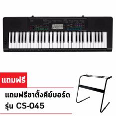 CASIO คีย์บอร์ด Keyboard เปียโน piano CTK-3400 Adapter AD-5X (2010) 61K (ฟรีขาตั้งคีย์บอร์ด)