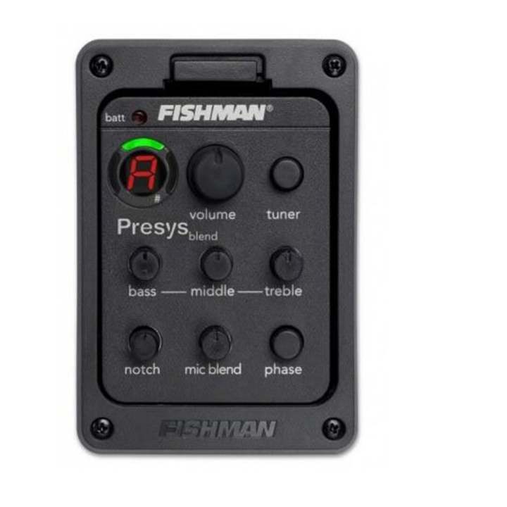 รีวิว FISHMAN Presys 301 Mic Blend Dual Model Guitar Preamp EQ Tuner