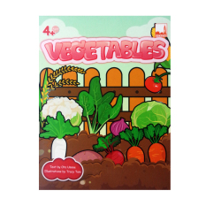 kidplus สื่อการเรียนการสอน Flash cards Vegetables
