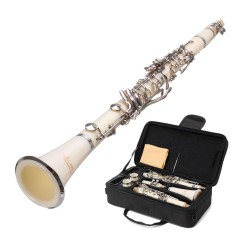 Lade Bb 17 คีย์ผู้เริ่ม Clarinet นักเรียน Orchestra ของขวัญวัตต์เคส/กรณี - By Autoleader