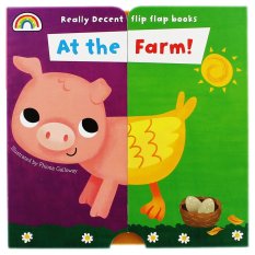 Really Decent Flip Flap Books - At the Farm (หนังสือภาษาอังกฤษ)