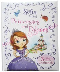 Sofia the First - Princesses and Palaces - 3 Stories from Enchancia  หนังสือ นิทาน ภาษาอังกฤษ Hardback