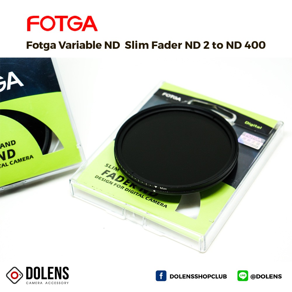 FOTGA ND Fader ND 2-400 ขนาด 40.5-82mm