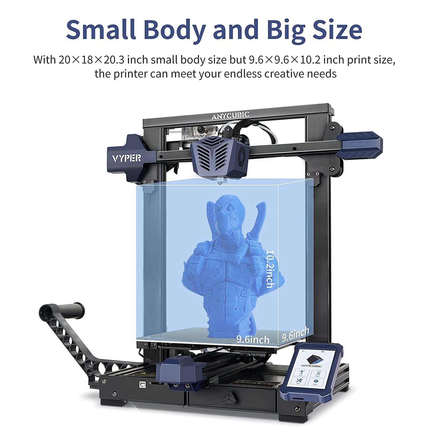 Anycubic Vyper 3D Printer 3D Printing เครื่องปริ้น 3d เครื่องพิมพ์ 3d ครื่องพิมพ์ 3
