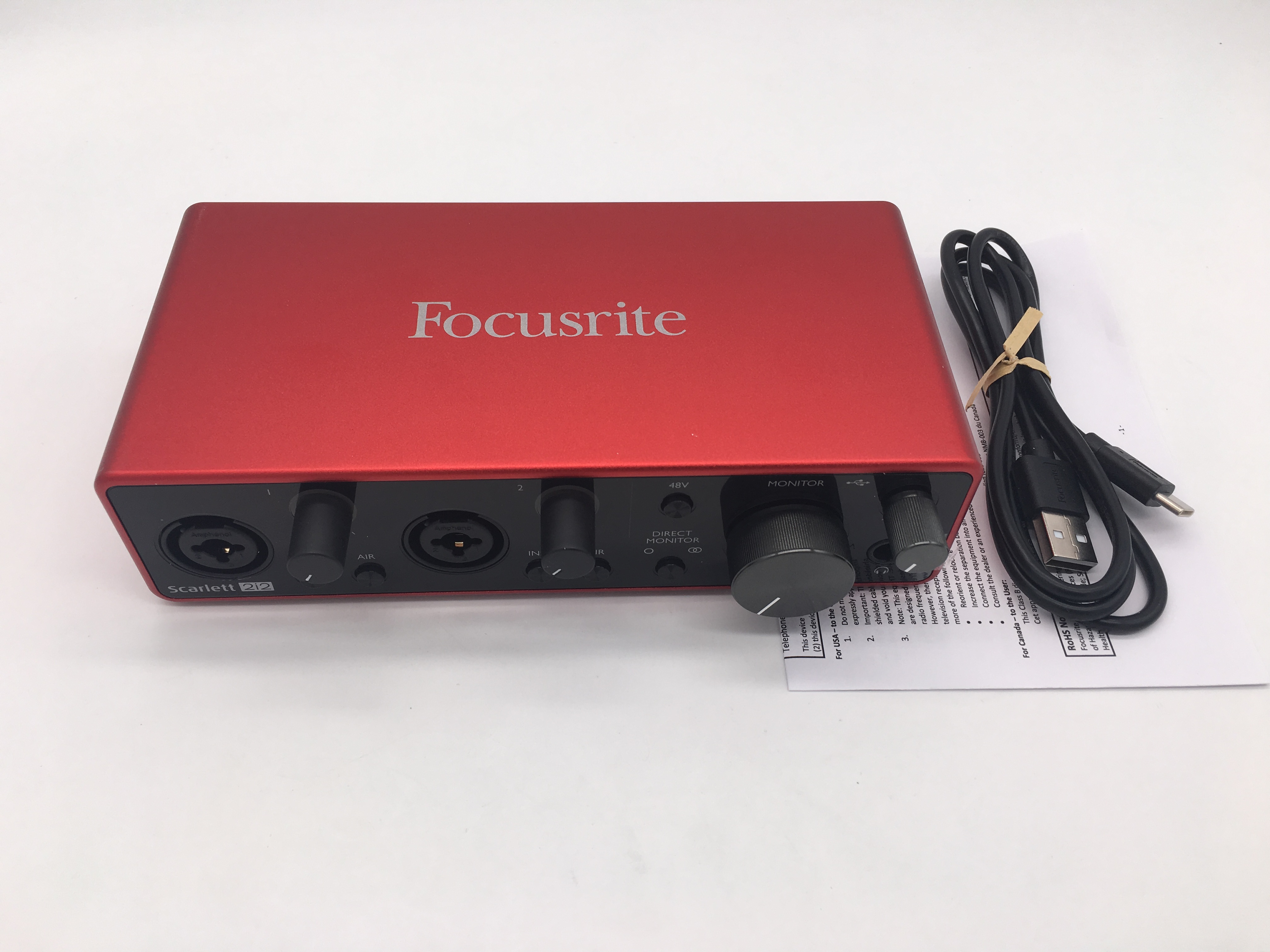 Hot Focusrite Scarlett 2i2 (3rd Gen) Professional Audio Interface USB