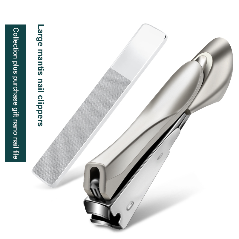 MANTIS Nail Clippers with Catcher Sharp Durable Bionic Design Kit