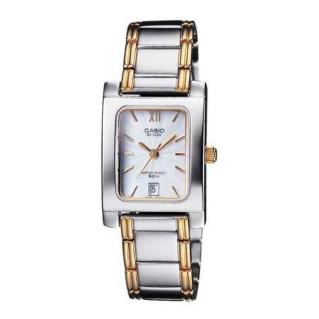 Casio นาฬิกาข้อมือหญิง รุ่น BEL-100SG-7 (สีเงิน) Casio นาฬิกาข้อมือหญิง รุ่น BEL-100SG-7 (สีเงิน)