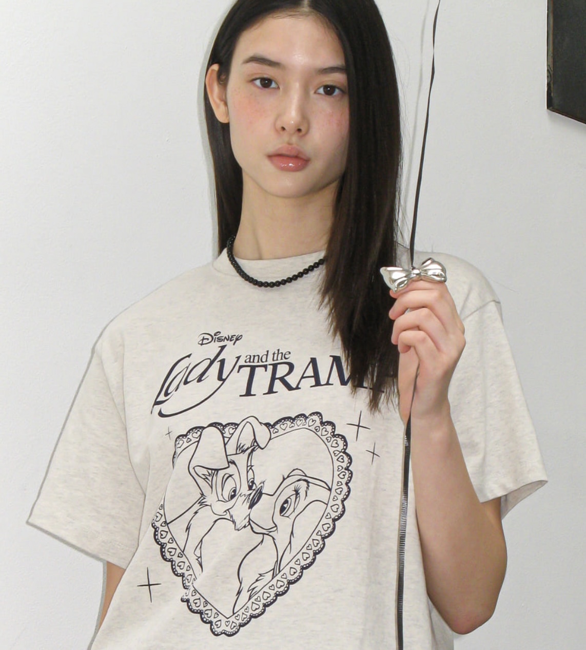 พร้อมส่ง/ของแท้] Ronron - 'Lady And The Tramp' T-Shirt