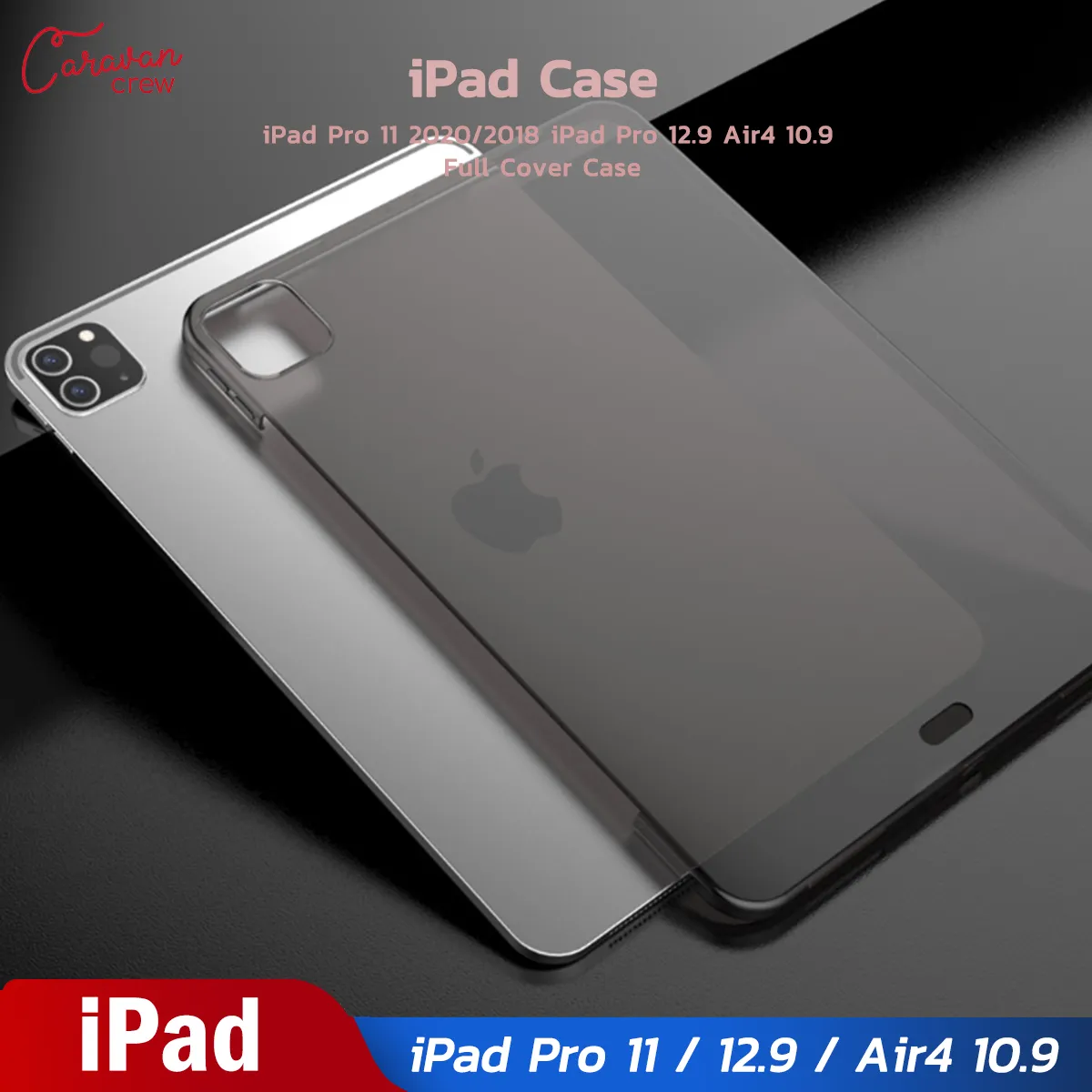 Caravan Crew iPad pro11 2020/2018 ipad pro12.9 2020/2018 Air4 10.9 2020 Case เคสไอแพด shockproof protecter