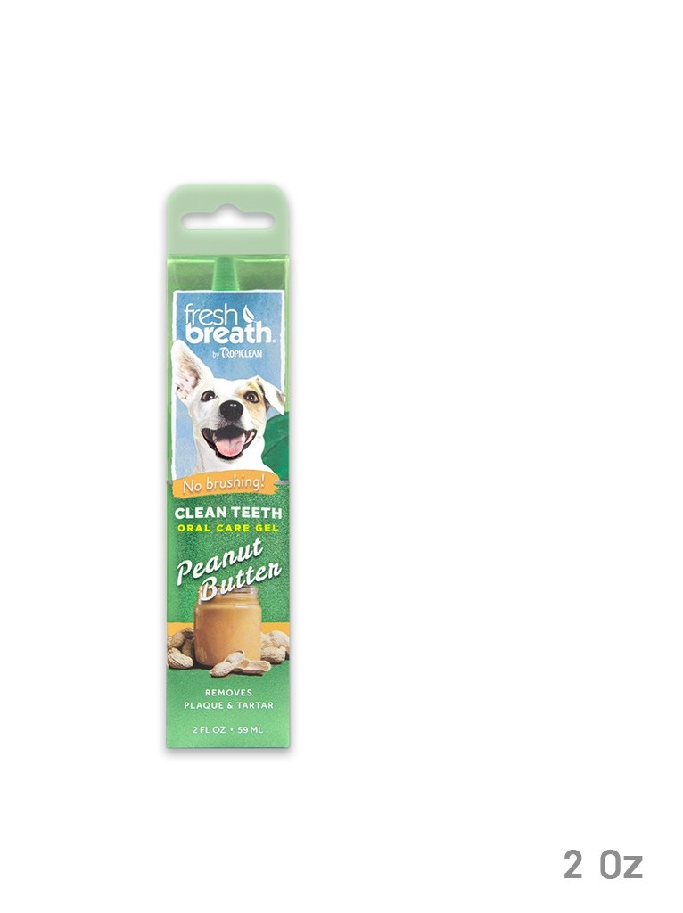 สินค้าน้องหมา!!!  Tropiclean Fresh Breath Clean Teeth Gel 4 Oz เจลทำความสะอาดฟัน   #อาหารหมา #ขนมหมา #อาหารสุนัข #สินค้าสุนัข