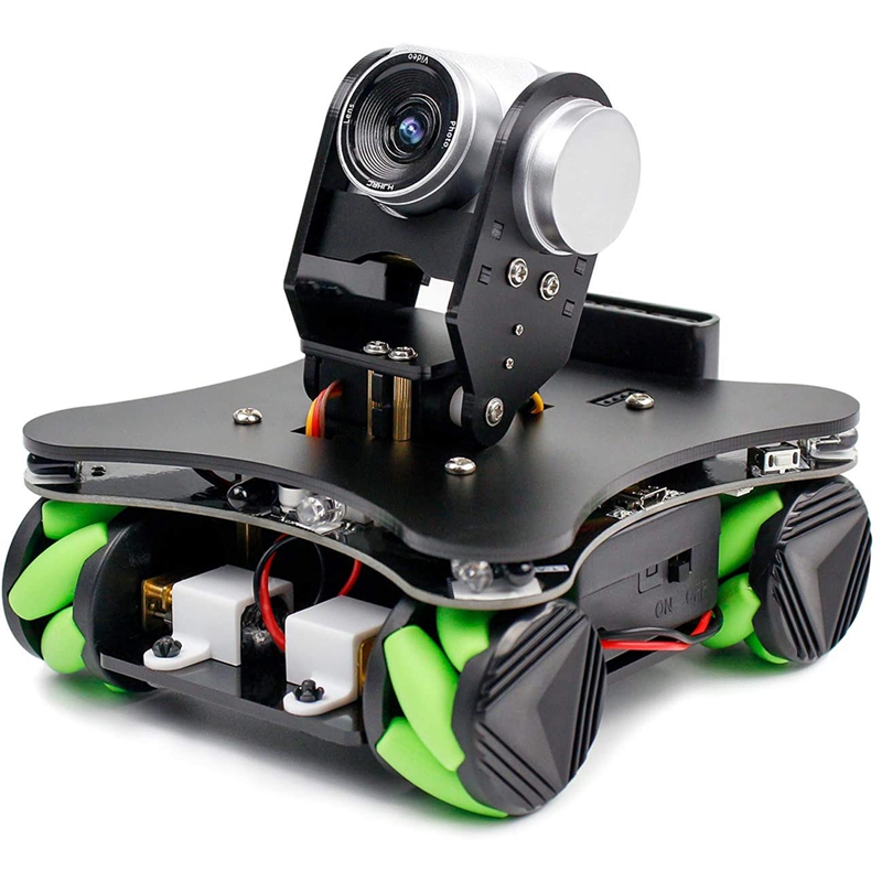 Smart Robot ชุดสำหรับ UNO R3 FPV กล้อง Coding Mecanum ล้อ DIY Omnidirectional ของเล่นวิดีโอหุ่นยนต์ WiFi รถ