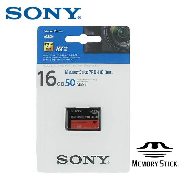 Sony 16GB Memory Stick Pro Duo HX