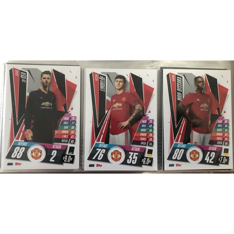 hot 2221 Topps UEFA Champions League Match Attax Cards Manchester United