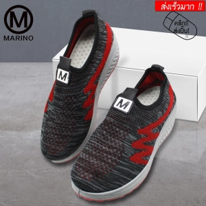 ภาพหน้าปกสินค้าMarino รองเท้า รองเท้าผ้าใบ รองเท้าสลิปออน รองเท้าเพิ่มความสูงสำหรับผู้หญิง No.A051 ที่เกี่ยวข้อง