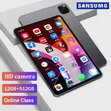 ภาพขนาดย่อของภาพหน้าปกสินค้าแท็บเล็ต Samsung Android10 Tablets Pc แท็บเล็ต ระบบแอนดรอยด์ รองรับ 4G แบต 6000Mah ไอแพดราคาถูก แท็บเล็ตถูกๆ เล็ตสำหรับเล่นเกมราคาถูก จากร้าน Telephone age No. 24 Store AMJ บน Lazada