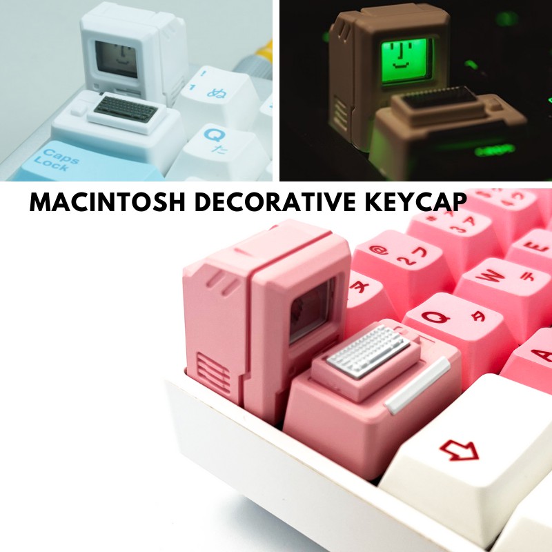 Key Mac Collator Macintosh Keycapsคีย์แคปแมค เป็นแม่เหล็ก เปลี่ยนหน้าได้น่ารักสุดยอดจ้า ...