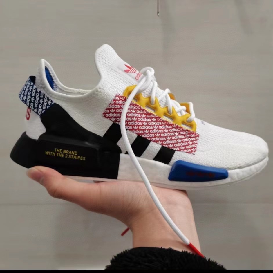 3 Years Warranty 〗ADIDAS NMD R1 V2 คุณภาพสูง รองเท้าผู้ชาย รองเท้า