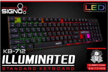 Signo E-Sport KB-712 Illuminated Gaming Keyboard