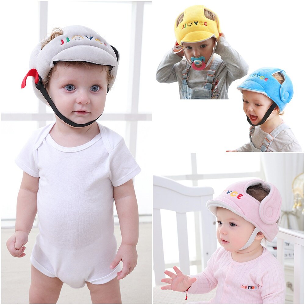 หมวกกันน๊อคเด็ก หมวกกันกระแทกเด็ก กันล้ม กันกระแทกหัวเด็ก สำหรับวัย 6 เดือน - 5 ขวบ JJOVCE