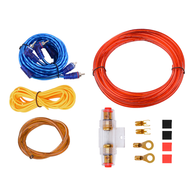 ราคาตอนนี้ ชุดสายไฟเครื่องเสียงรถยนต์ 10GA Car Audio AMP Power Cable