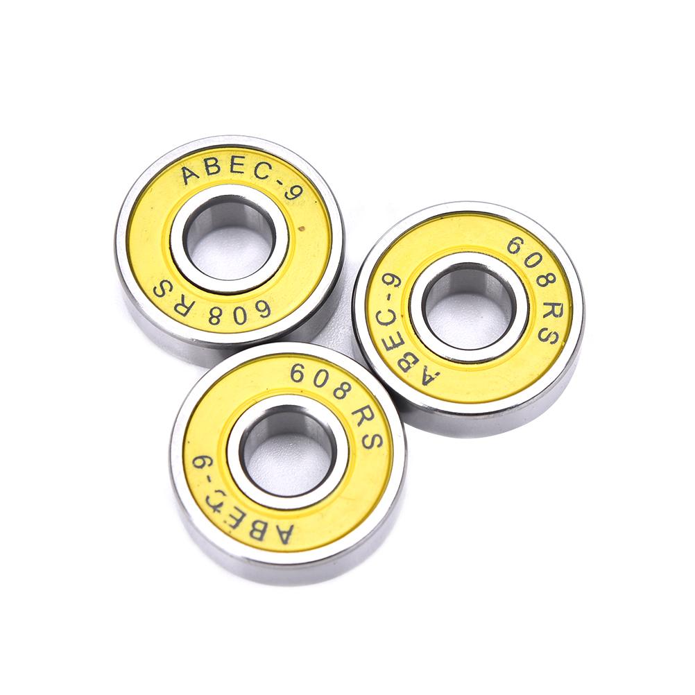 10 pcs Wheel Bearings Red ABEC 9 High Performance Skate Scooter Skateboard