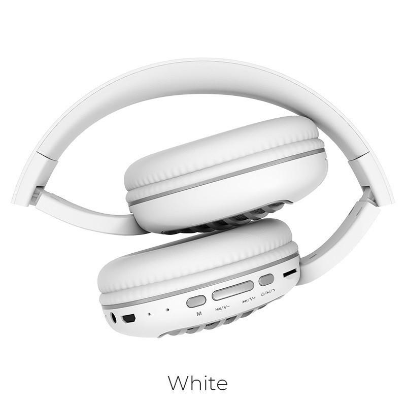 หูฟังบลูทูธ Hoco Headphones W23 Brilliant” wireless and wired with mic