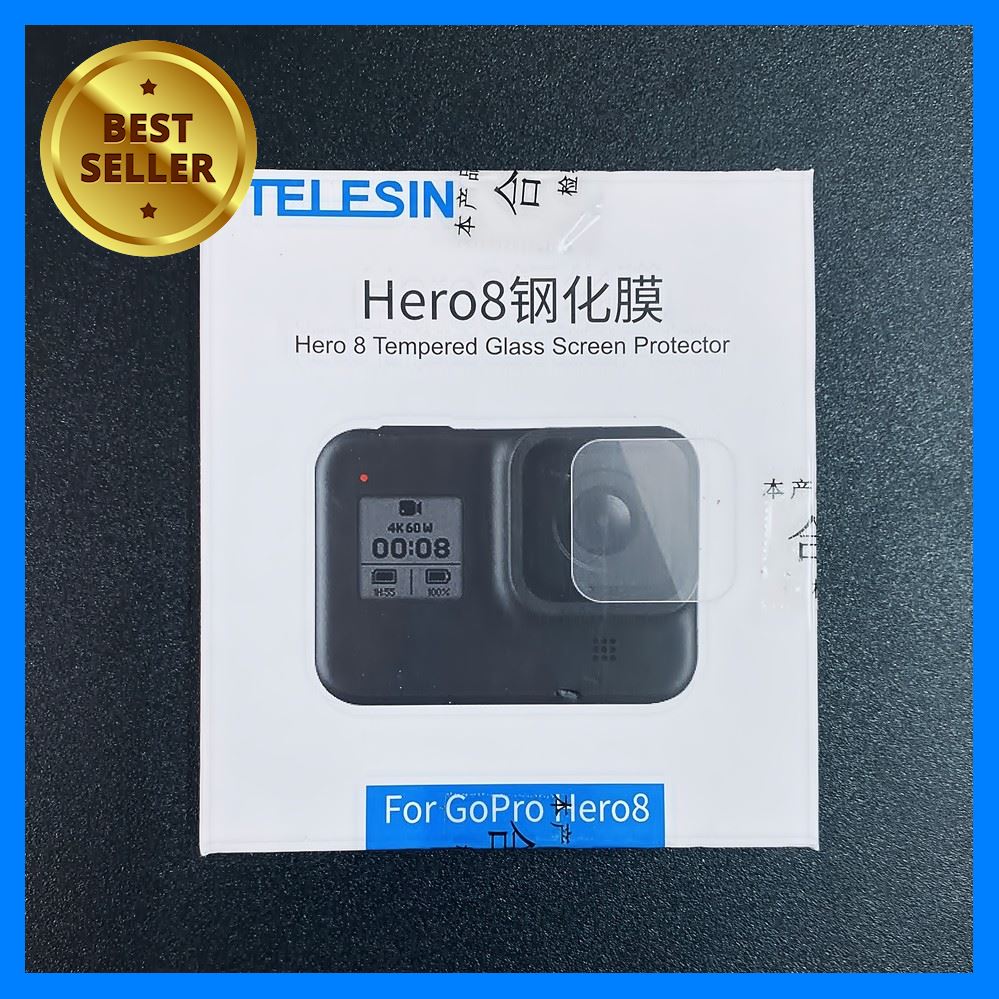 TELESIN LCD Screen & Lens Tempered Glass Protector Film for GoPro Hero 8 เลือก 1 ชิ้น อุปกรณ์ถ่ายภาพ กล้อง Battery ถ่าน Filters สายคล้องกล้อง Flash แบตเตอรี่ ซูม แฟลช ขาตั้ง ปรับแสง เก็บข้อมูล Memory card เลนส์ ฟิลเตอร์ Filters Flash กระเป๋า ฟิล์ม เดินทาง