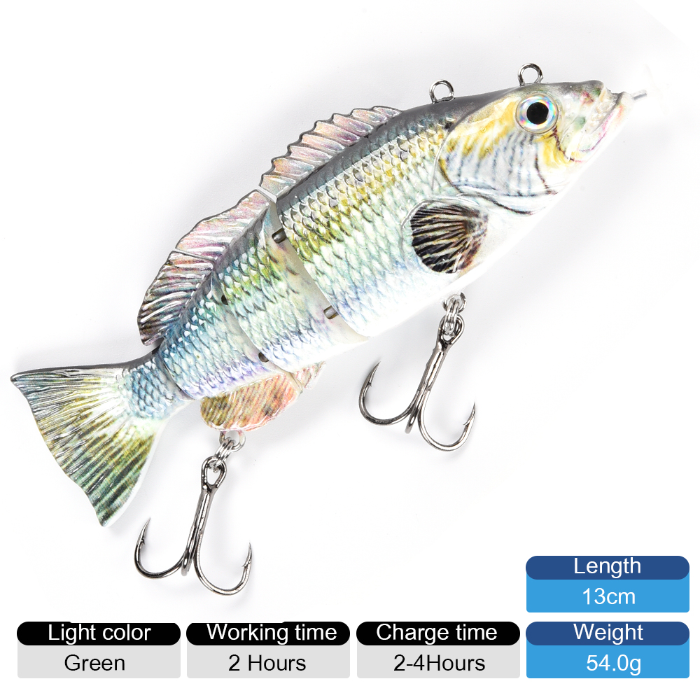 Robotic Fishing Lure Electric Wobbler For Pike Electronic Multi