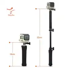 ภาพขนาดย่อของภาพหน้าปกสินค้า3 Way ไม้เซลฟี่พับได้ ขาตั้ง3ขาในตัว สำหรับโทรศัพท์ และ กล้อง 3 Way Selfie Monopod GoPro Hero 11/10/9/8/8/7/6/5/4/3+/3 SJCam YI จากร้าน SbayDee_TH บน Lazada ภาพที่ 2