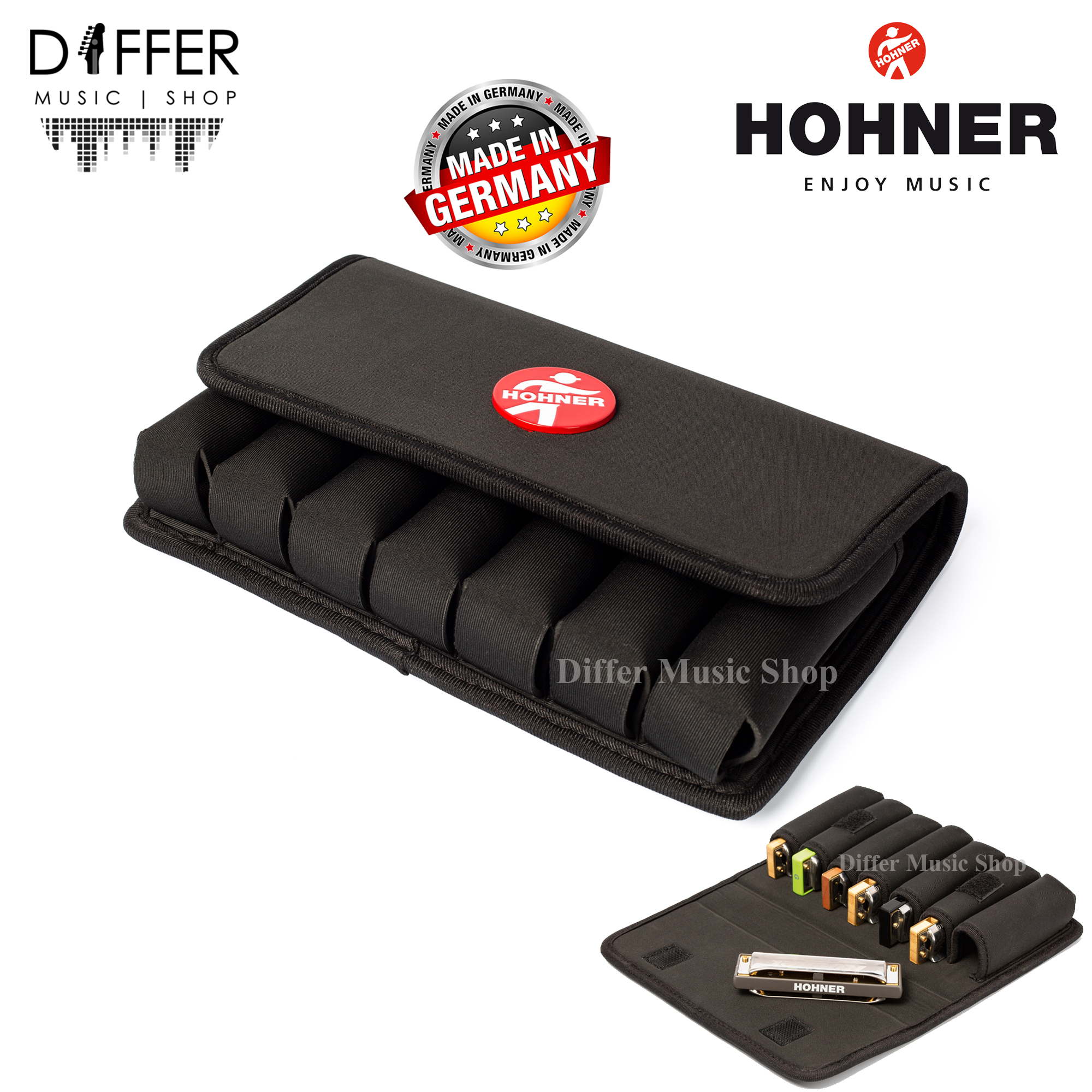 กระเป๋า เก็บเม้าออแกน ฮาร์โมนิก้า HOHNER รุ่น Flex Case M