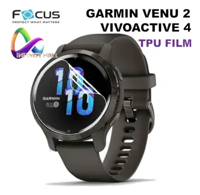 ฟิล์ม โฟกัส Focus Garmin Venu 2 / Vivoactive 4 TPU Curved Film ฟิล์ม สำหรับ Vivoactive4 / venu2