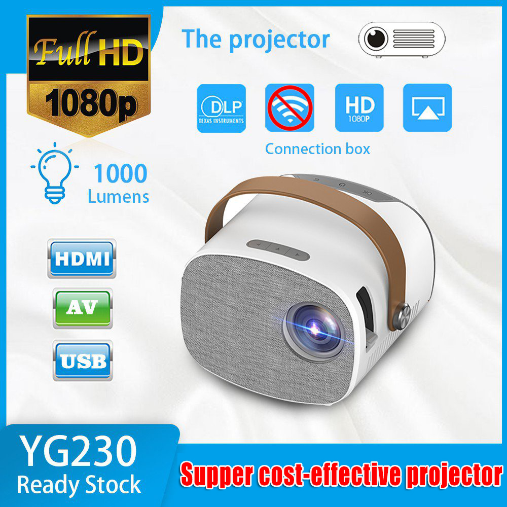 Micto Protector iSinbox YG-300 Micro Mini HD Projector 1080P Home LED Portable Small ...