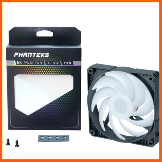 #ลดราคา Phanteks SK 120mm PWM Fan, Digital RGB, Black #ค้นหาเพิ่มเติม RGB Radiator Fan SilverStone Modular Power Supply Integrated water cooling POWER SUPPLY ENERMAX TRIATHIOR
