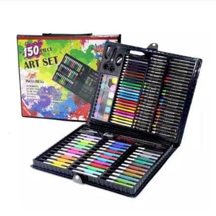 150 pcs/set Painting Pencil Water Color Marker Pen Crayon Oil Pastel Sketching