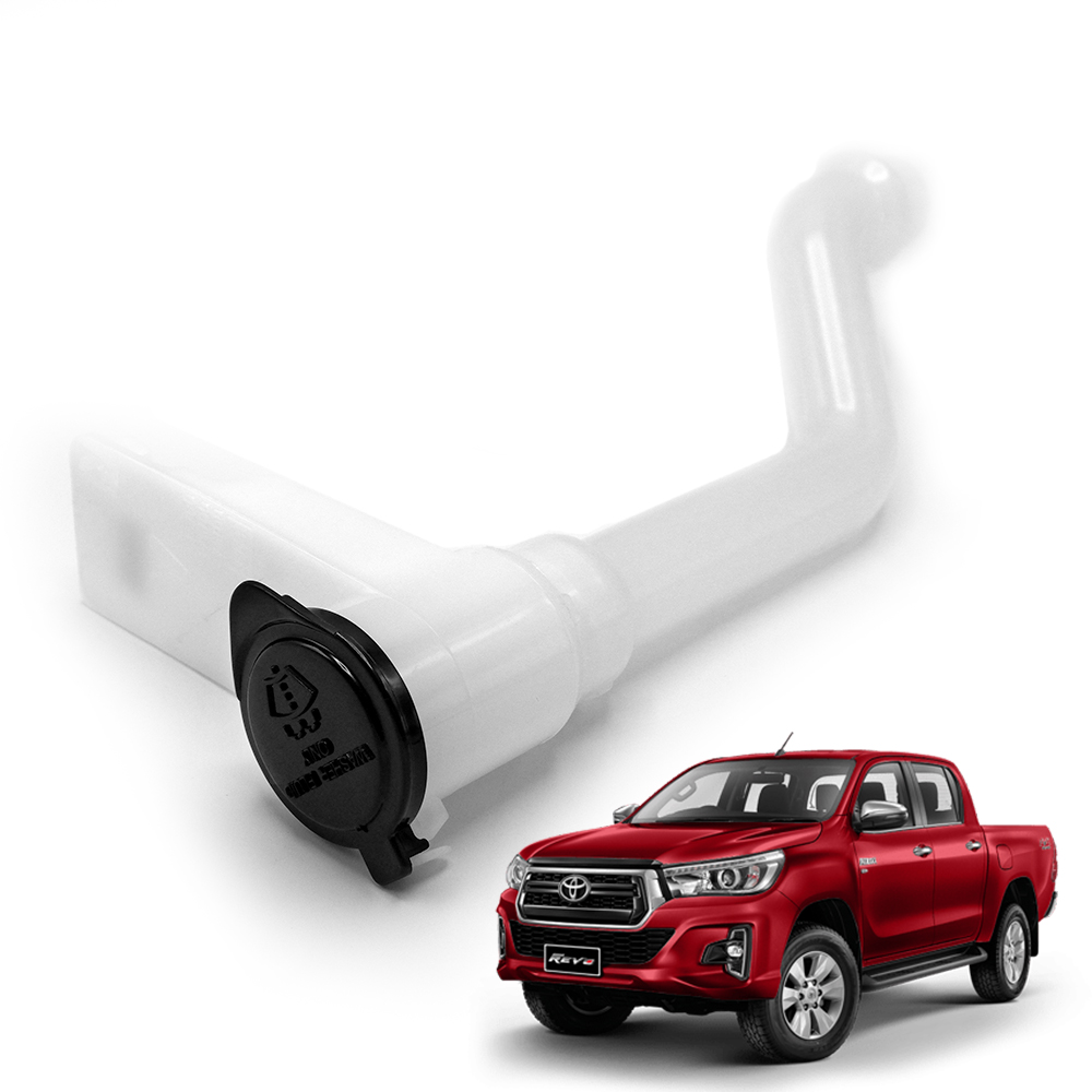 หม้อฉีดน้ำ กระป๋องฉีดน้ำ (เฉพาะคอ+ฝาปิด) จำนวน 1ชิ้น สีขาว โตโยต้า รีโว่ ไฮลัก Toyota Hilux Revo  4ประตู 2015-2018 รถกระบะ สินค้าราคาถูก คุณภาพดี Washer Tank+Cap (Upper set)