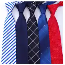 ภาพขนาดย่อของภาพหน้าปกสินค้าเนคไท เน็คไท Ties Men Classic Business Formal Business Wedding Dress Tie Mens Gifts Stripe Grid Fashion Shirt Dress Accessories 8cm Necktie จากร้าน Soya&Than Shop บน Lazada ภาพที่ 1