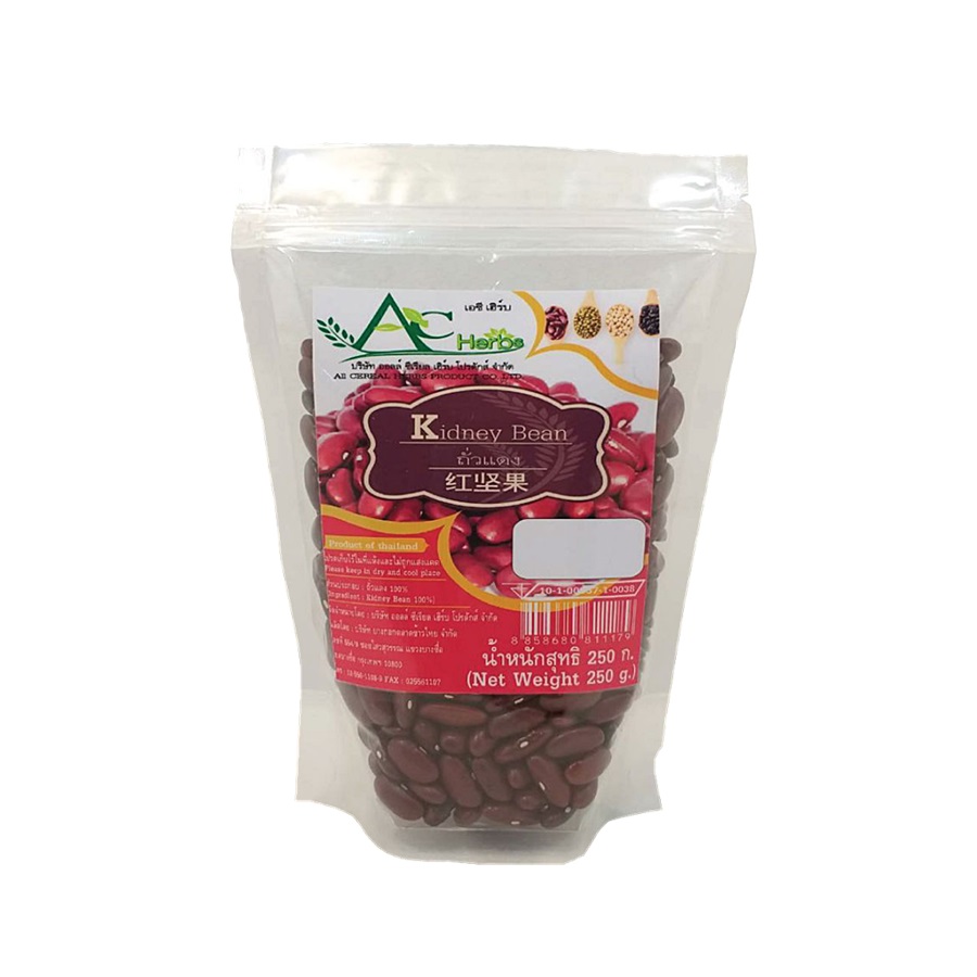 AC Herbs (เอซี เฮิร์บ) ถั่วแดงหลวง 250 กรัม Kidney Bean 250 g.