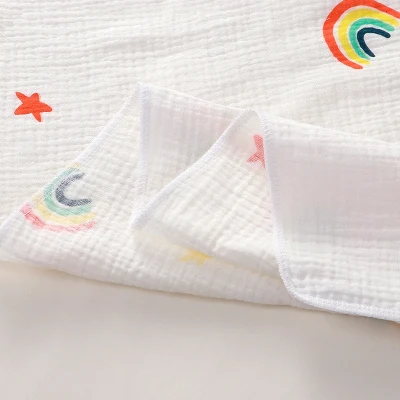 1Pc Muslin 100 Cotton Baby Swaddles Soft Newborn Blankets Bath Gauze Infant Wrap Sleepsack Stroller Cover Play Mat