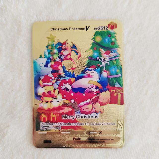 5000 HP Metal Pokemon Cards Spanish Mewtwo Charizard Pikachu Gengar Shiny  Iron Pokémon GX Vmax EX Game Children Toys Gift - AliExpress