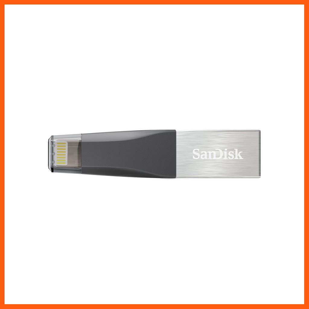 ✨✨#BEST SELLER🎉🎉 SanDisk iXpand Mini flash drive 128GB (SDIX40N-128G-GN6NN) แฟลชไดร์ฟสำหรับ iPhone และ iPad อุปกรณ์จัดเก็บข้อมูล (STORAGE & MEMORY CARD ) STORAGE MEMORY CARD อุปกรณ์จัดเก็บข้อมูล Memory Card เม็มโมรี่การ์ด Compact Flash