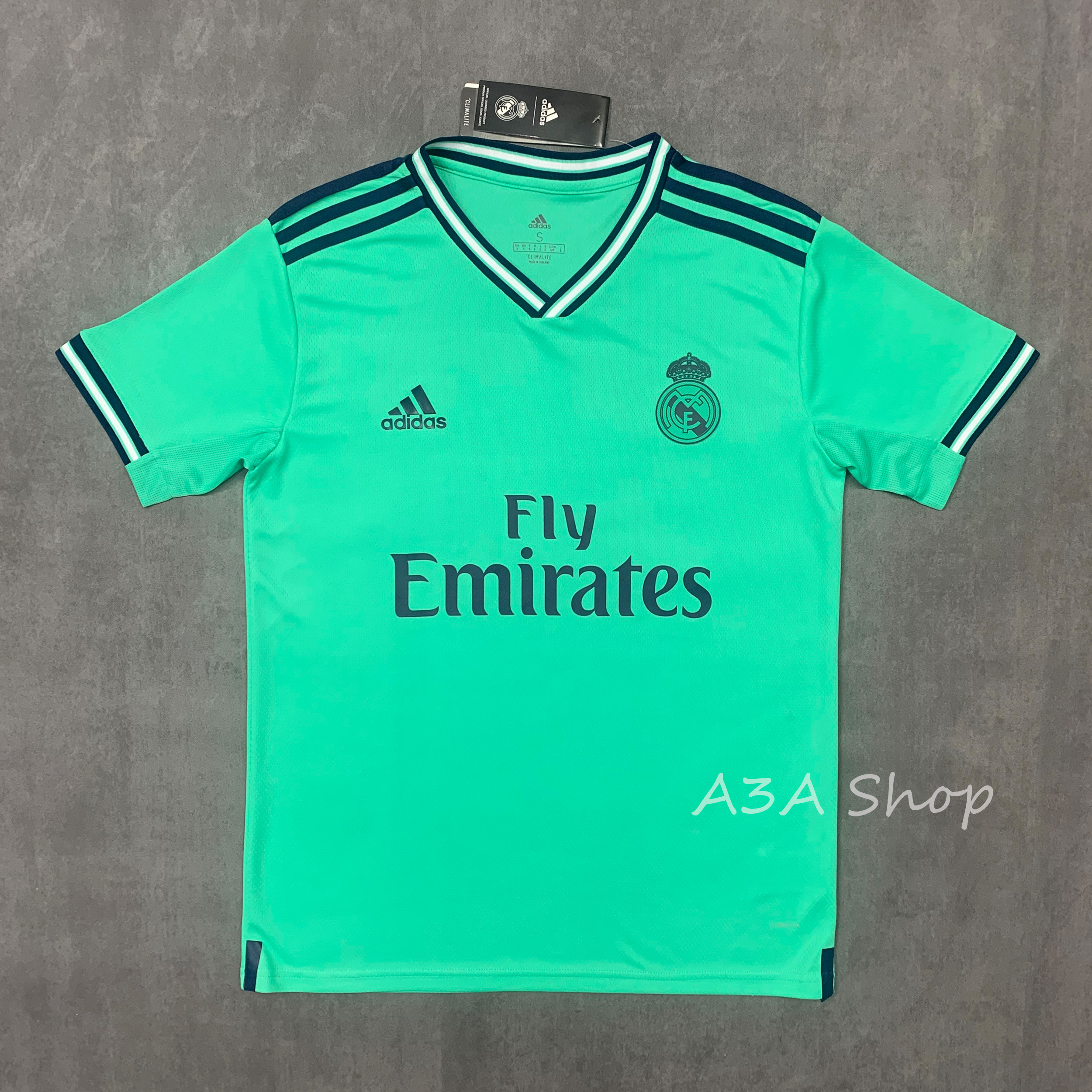 Real Madrid 19/20 FOOTBALL SHIRT SOCCER JERSEY เสื้อบอล เสื้อฟุตบอลชาย เสื้อบอลชาย เสื้อฟุตบอล เสื้อกีฬาชาย2020 เสื้อทีมเรอัล มาดริด ฤดูกาล 19/20 เกรด AAA